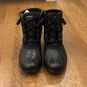 Sperry All-Black Waterproof Boots